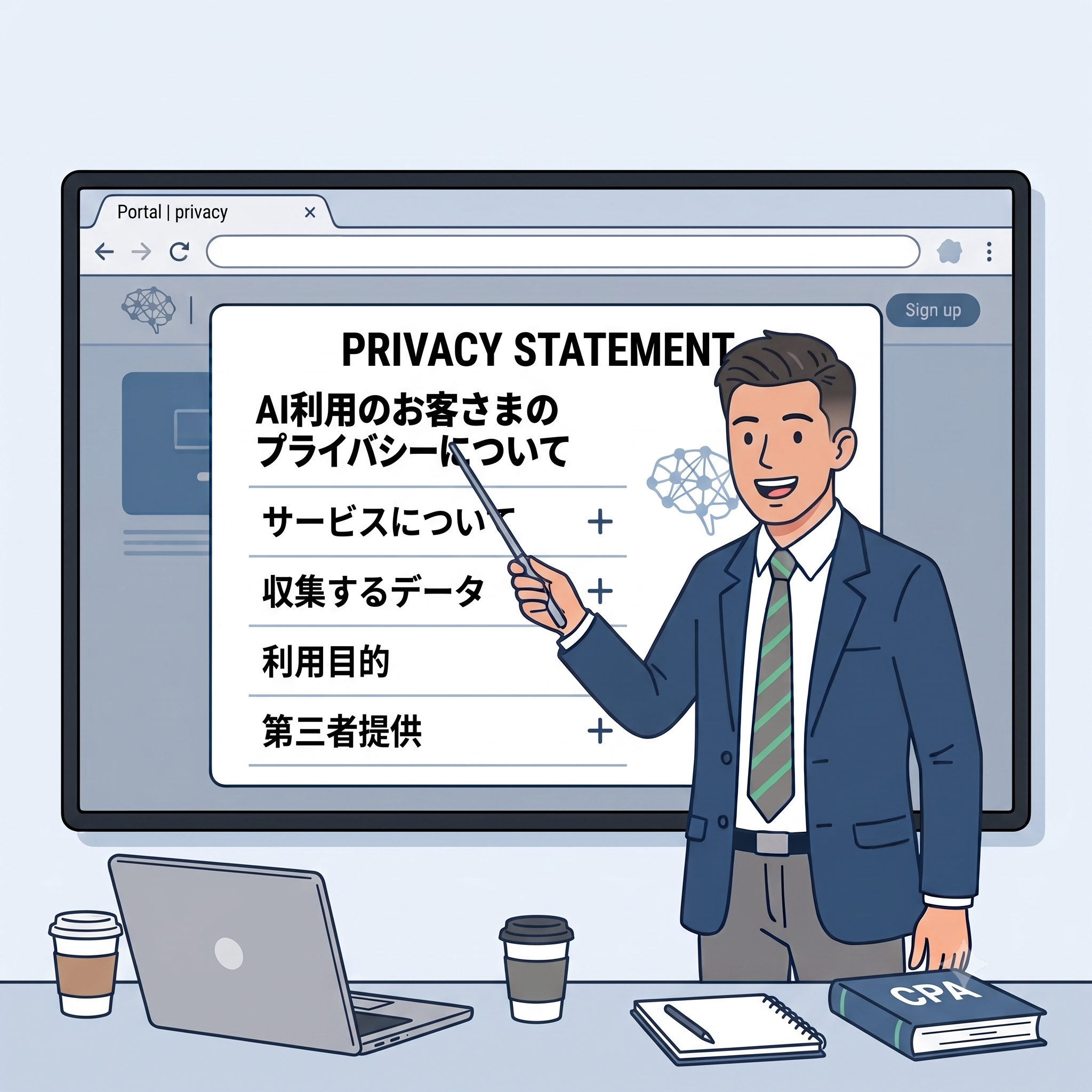 AI・プライバシー・ステートメント作成
